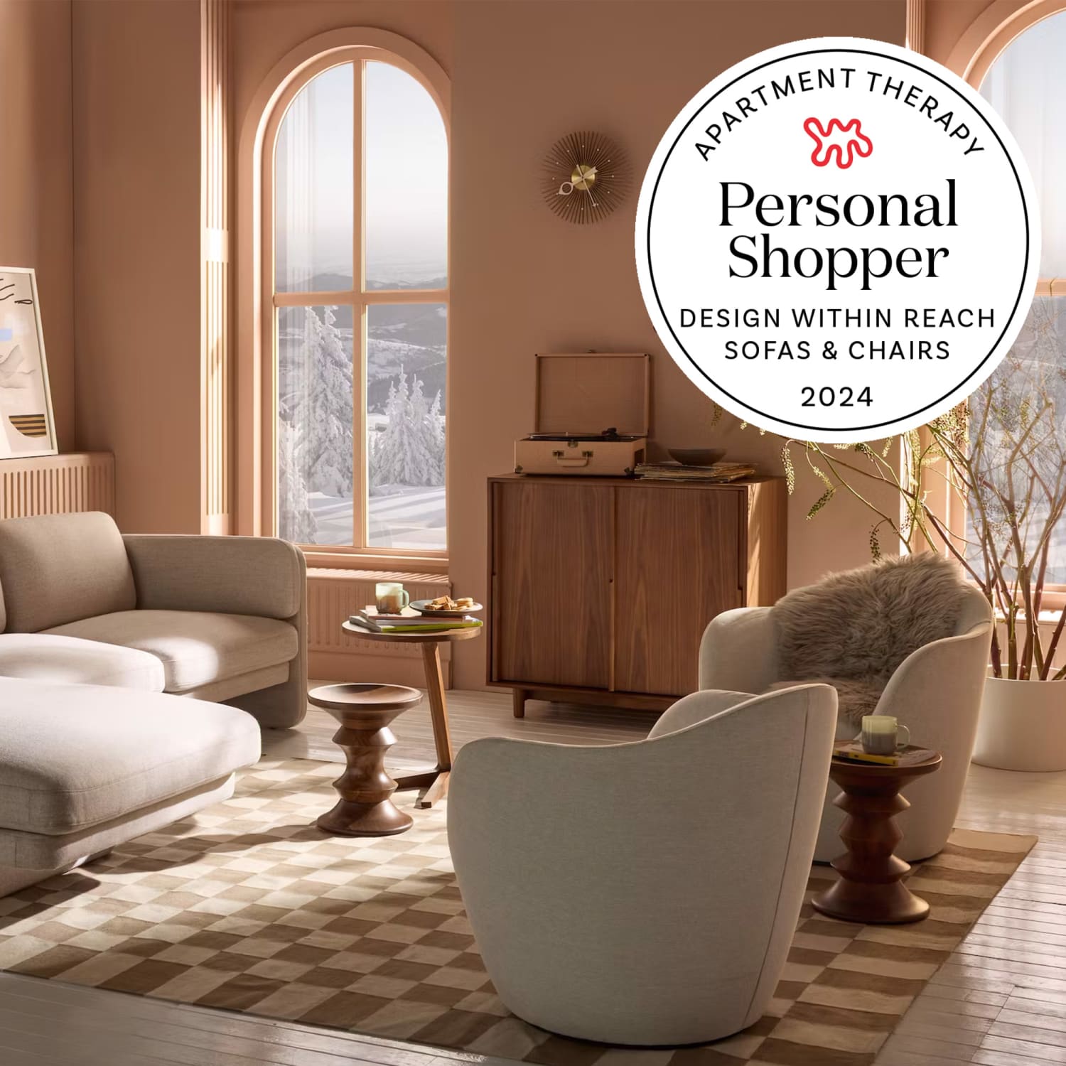 Design within sales reach couch